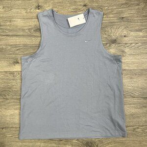 Nike Tank Top Size Small Mens Ashen Slate Dri Fit Primary Versatile Fitness